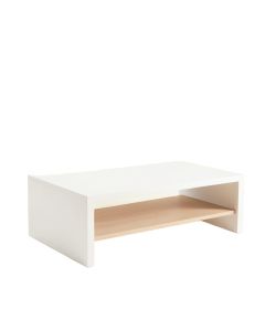 Hill Crest Coffee Table - White (synthetic illustration; no displayed measurements)