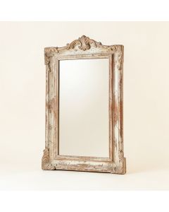 Rustic Distressed Mirror Set (synthetic illustration; no displayed measurements)