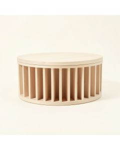 River Bluff Shoe Storage Bench - Ivory (synthetic illustration; no displayed measurements)