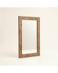 Maryana Antiqued Wood Standing Wall Mirror (synthetic illustration; no displayed measurements)