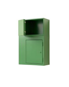 Dune Bluff Wall-Mounted Entry Cabinet - Green