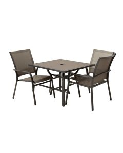 Lucco Outdoor Patio 3 Piece Bistro Set