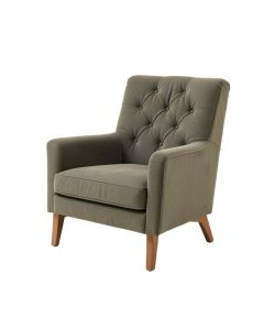 31.8 '' Wide Tufted Polyester Wingback Chair (synthetic illustration; no displayed measurements)