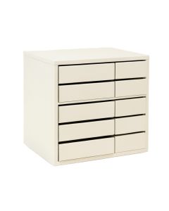 Spruce Crossing Small-Parts Storage Drawer Cabinet - White