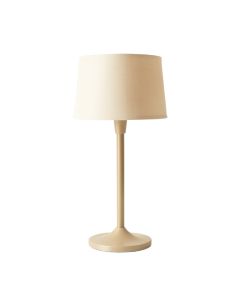 Ridge Bluff Floor Lamp With A Plain Fabric Shade - Beige (synthetic illustration; no displayed measurements)