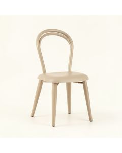 Stone Arc Dining Chair - Beige (synthetic illustration; no displayed measurements)