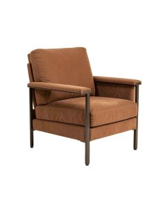 Almond 26.5 '' Wide Polyester Armchair