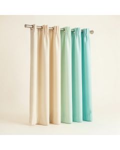 Denton Solid Room Darkening Indoor/Outdoor Grommet Curtain Panels (synthetic illustration; no displayed measurements)
