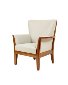 Aphina 29 '' Wide Linen Wingback Chair (synthetic illustration; no displayed measurements)
