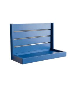 Cove Bluff Wall-Mounted Entryway Organizer Shelf - Blue (synthetic illustration; no displayed measurements)