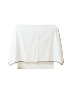 Rowan Bend Flat Bed Sheet - White
