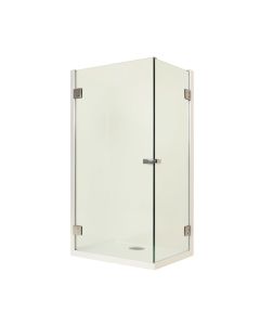 56 '' - 60 '' W X 62 '' H Door Opening Frameless Tub Door