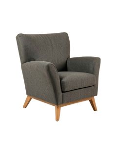 Lacombe 25 '' Wide Polyester Wingback Chair