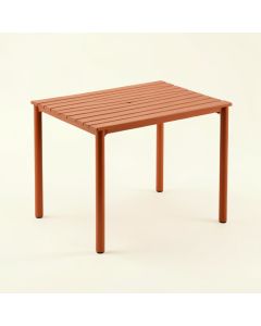 Ridge Brook Patio Table - Terracotta (synthetic illustration; no displayed measurements)