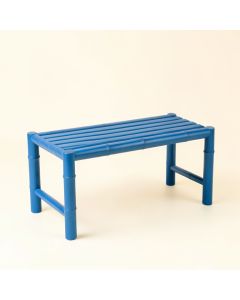 Spruce Bend Indoor Bench - Blue (synthetic illustration; no displayed measurements)
