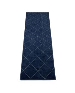 Clay Bridge Narrow Runner Rug - Navy (synthetic illustration; no displayed measurements)