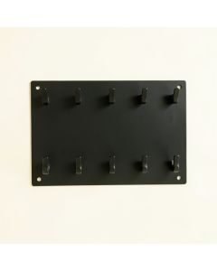 Alder Arc Empty Wall-Mounted Tool Organizer Panel (synthetic illustration; no displayed measurements)