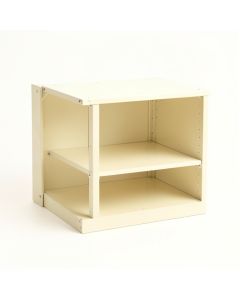 Summit Bluff Empty Mug-Storage Cabinet Insert - Ivory (synthetic illustration; no displayed measurements)