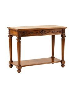 Antique Wood Console Table