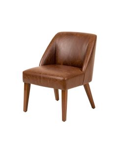 Madelena Side Chair In Walnut (synthetic illustration; no displayed measurements)