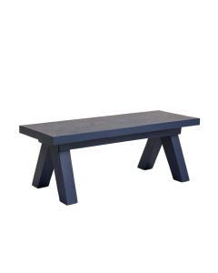 Olive Crossing Indoor Bench - Navy