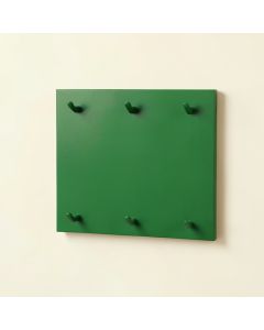 Ridge Bridge Empty Wall-Mounted Tool Organizer Panel - Green (synthetic illustration; no displayed measurements)