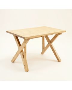 Spruce Bridge Patio Table - Beige (synthetic illustration; no displayed measurements)
