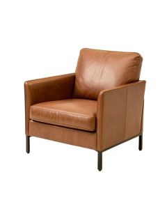 Mobley 27.16 '' W Faux Leather Armchair (synthetic illustration; no displayed measurements)