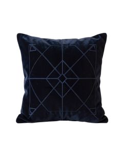 Moss Canyon Filled Accent Pillow - Navy