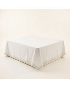 Holly Bend Flat Bed Sheet - White (synthetic illustration; no displayed measurements)