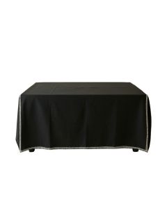 Clay Edge Flat Bed Sheet - Black