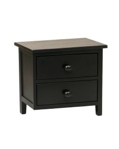 Aspen Brook Nightstand - Black (synthetic illustration; no displayed measurements)