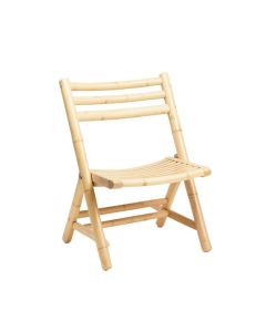 Stone Branch Folding Outdoor Chair - Ivory (synthetic illustration; no displayed measurements)