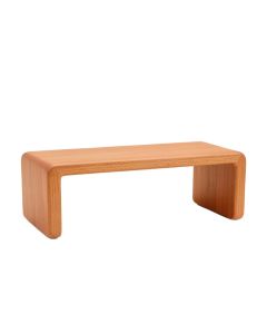 Alder Crest Indoor Bench - Terracotta (synthetic illustration; no displayed measurements)