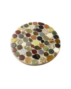 Pixie 0.75 '' X 0.75 '' Glass Penny Round Mosaic Wall & Floor Tile (synthetic illustration; no displayed measurements)