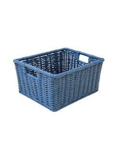 Sage Arc Empty Storage Basket - Blue (synthetic illustration; no displayed measurements)