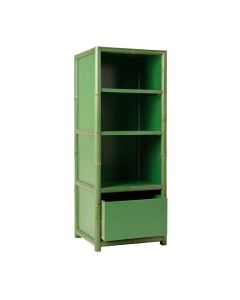Willow Arc Narrow Cubby Tower - Green