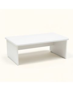 Glen Dale Desktop Monitor Riser - White (synthetic illustration; no displayed measurements)