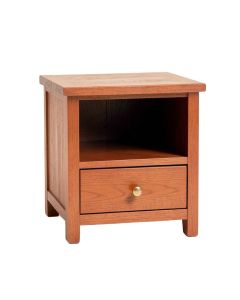 Clay Bend Nightstand - Terracotta (synthetic illustration; no displayed measurements)