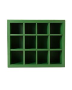 Vale Bluff Empty Mug-Storage Cabinet Insert - Green