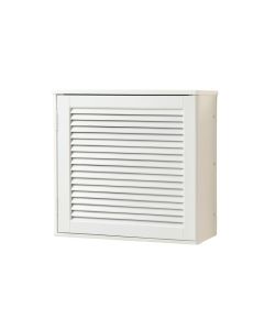Alder Dell Wall-Mounted Laundry Cabinet - White (synthetic illustration; no displayed measurements)