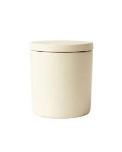 Lake Arc Storage Canister With Lid - Cream