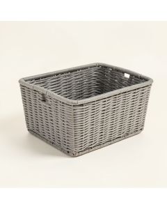 Holly Arc Empty Storage Basket - Gray (synthetic illustration; no displayed measurements)