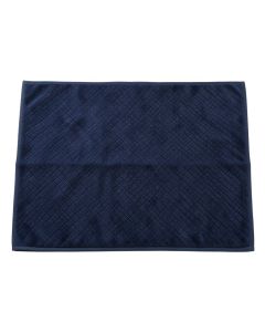 Brook Bend Bath Mat - Navy (synthetic illustration; no displayed measurements)