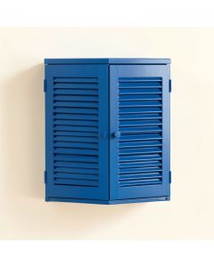 Willow Bluff Wall-Mounted Laundry Cabinet - Blue (synthetic illustration; no displayed measurements)
