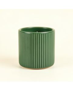 Dune Branch Empty Candle Holder - Green (synthetic illustration; no displayed measurements)