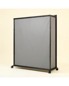 Yardmaster Gray Portable Floor Standing Projector Screen (synthetic illustration; no displayed measurements)