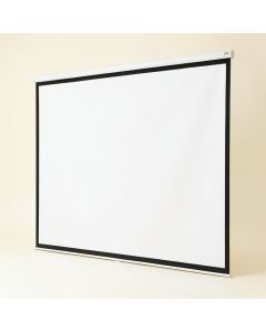 Salara Series M White Manual Projection Screen (synthetic illustration; no displayed measurements)