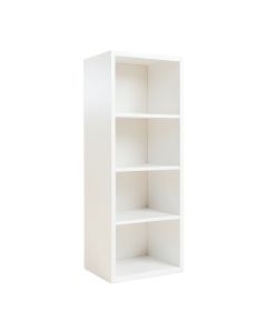 Fern Edge Narrow Cubby Tower - White (synthetic illustration; no displayed measurements)