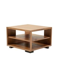 Luther Floor Shelf Coffee Table With Storage (synthetic illustration; no displayed measurements)